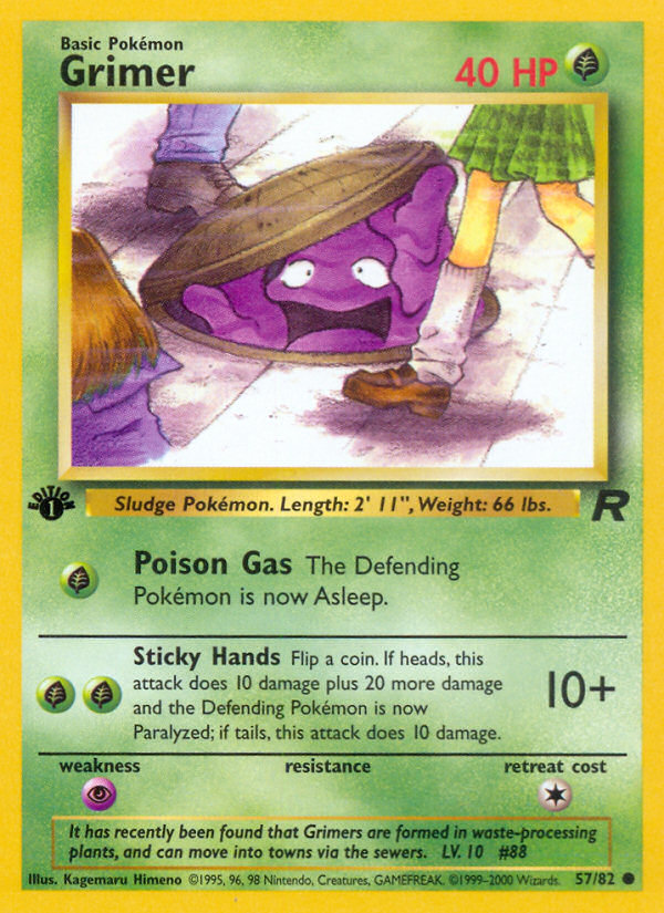 Grimer (57/82) [Team Rocket 1st Edition] | Game Haven TX