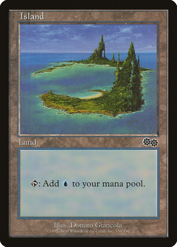 Island [Urza's Saga] | Game Haven TX