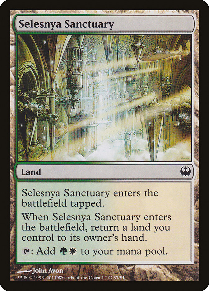 Selesnya Sanctuary [Duel Decks: Knights vs. Dragons] | Game Haven TX
