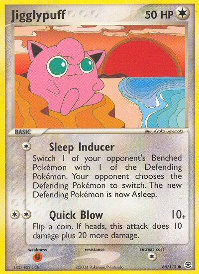 Jigglypuff (65/112) [EX: FireRed & LeafGreen] | Game Haven TX