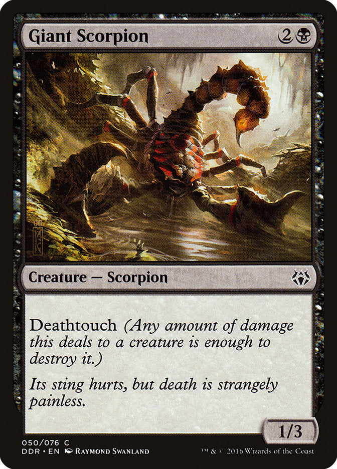 Giant Scorpion [Duel Decks: Nissa vs. Ob Nixilis] | Game Haven TX