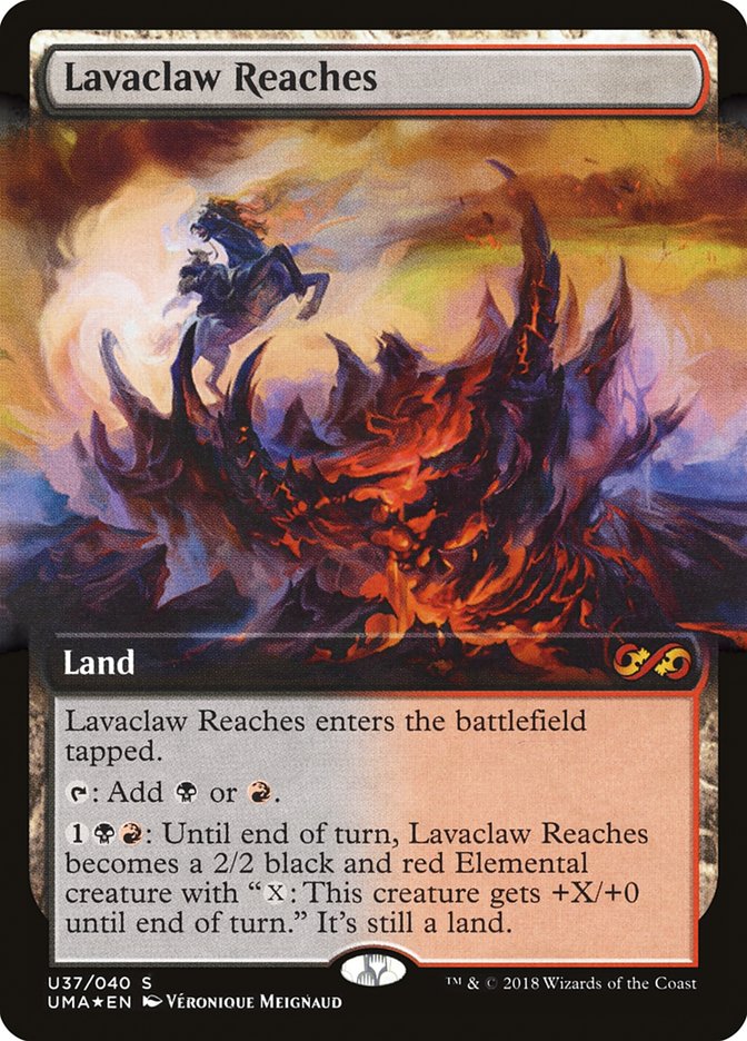 Lavaclaw Reaches [Ultimate Box Topper] | Game Haven TX