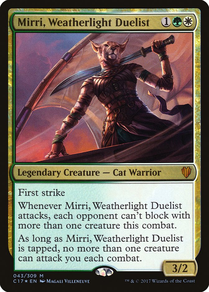 Mirri, Weatherlight Duelist [Commander 2017] | Game Haven TX