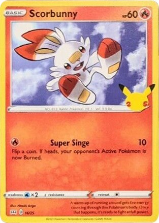 Scorbunny (16/25) [McDonald's 25th Anniversary] | Game Haven TX