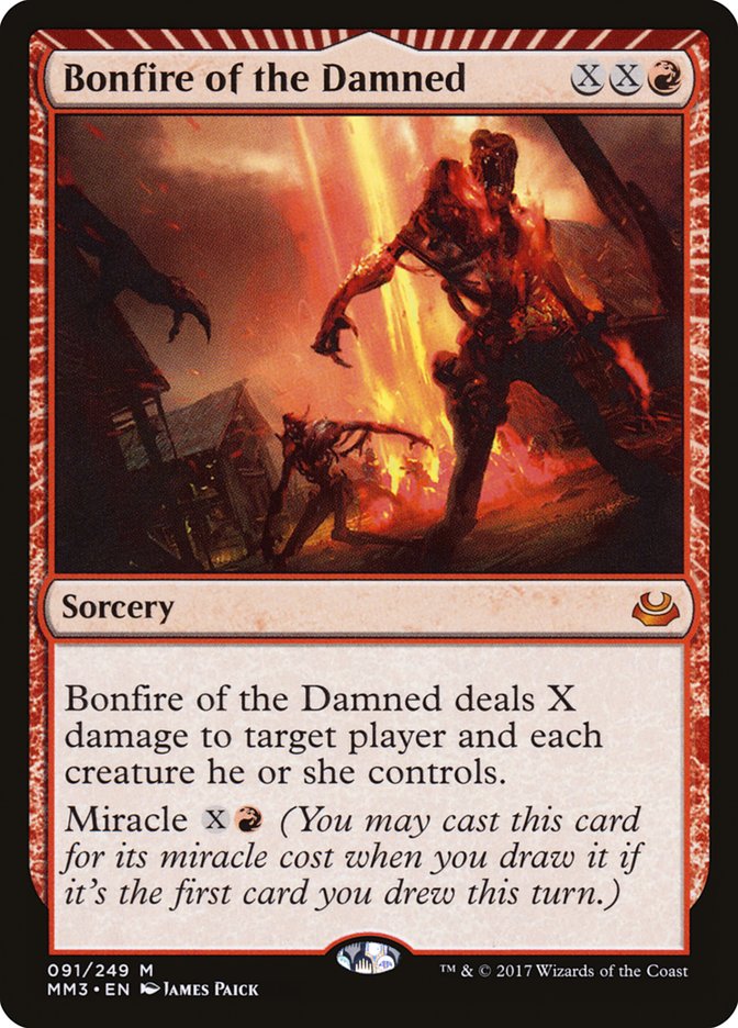 Bonfire of the Damned [Modern Masters 2017] | Game Haven TX