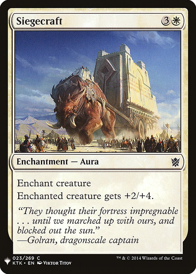 Siegecraft [Mystery Booster] | Game Haven TX