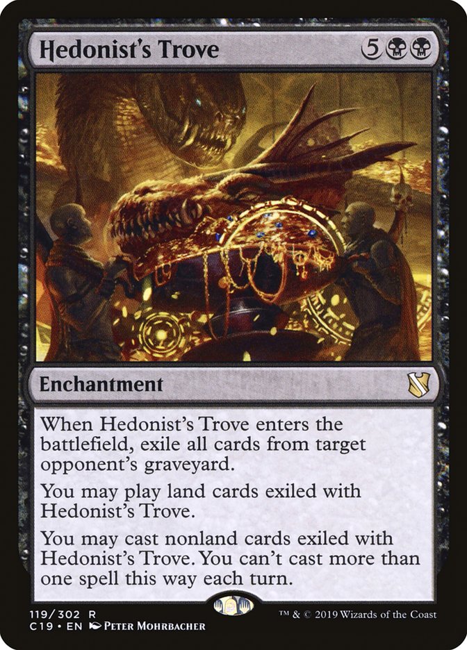 Hedonist's Trove [Commander 2019] | Game Haven TX