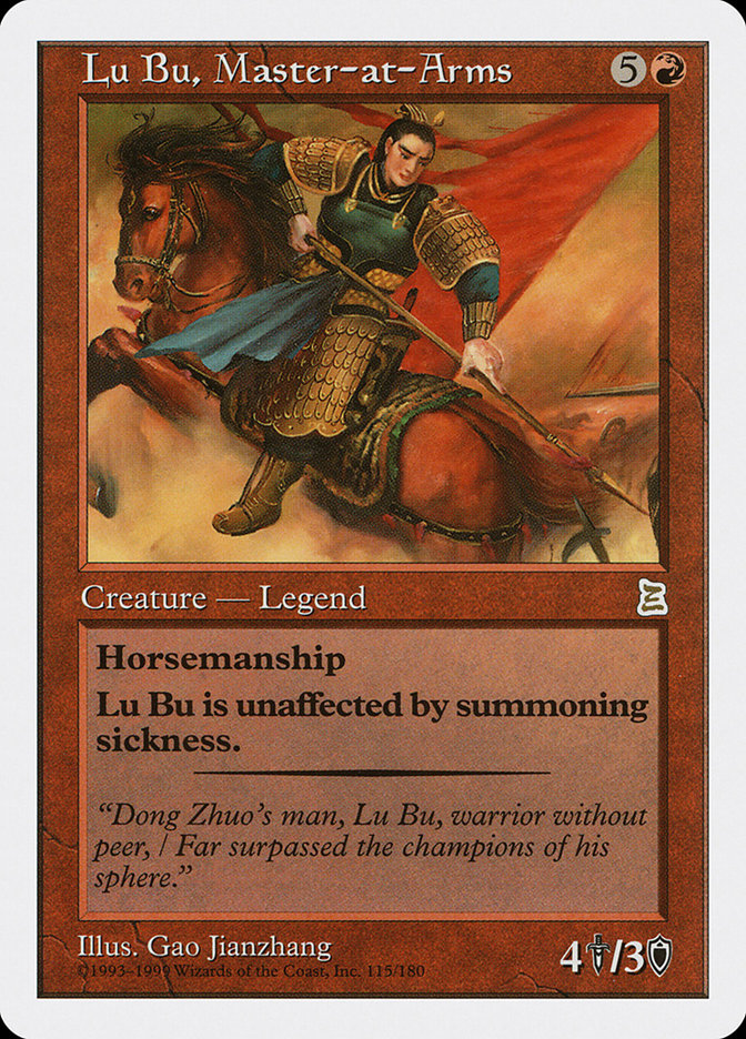 Lu Bu, Master-at-Arms [Portal Three Kingdoms] | Game Haven TX