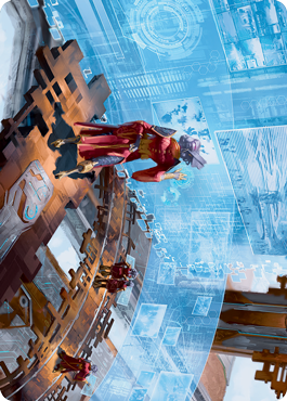 Universal Surveillance Art Card [Kamigawa: Neon Dynasty Art Series] | Game Haven TX