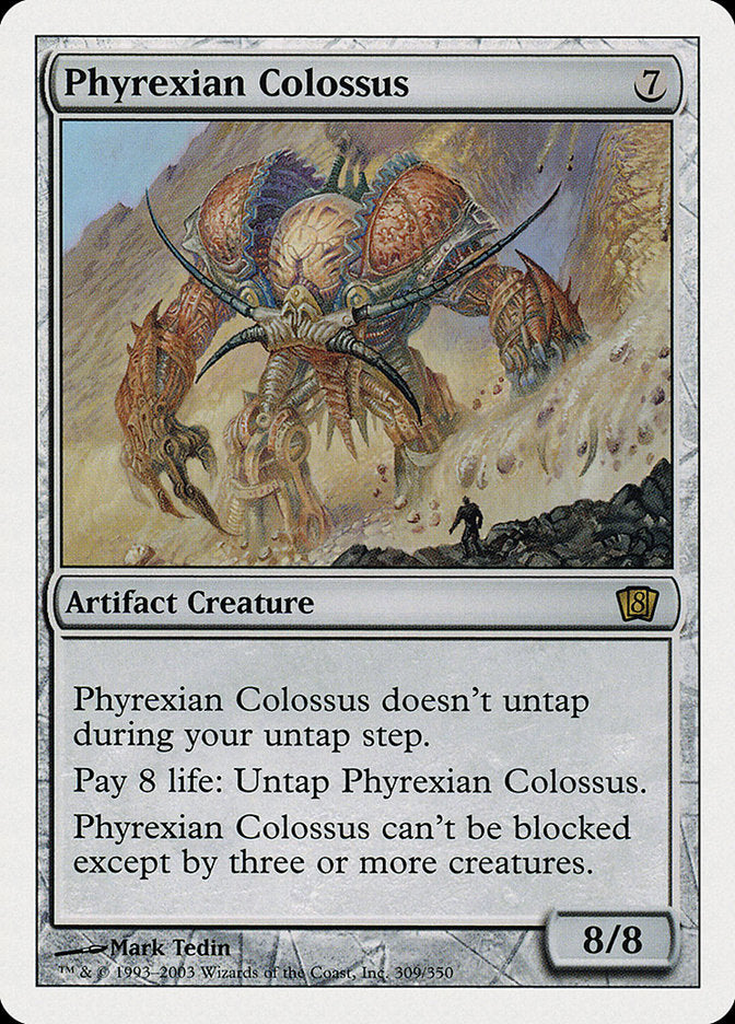 Phyrexian Colossus [Eighth Edition] | Game Haven TX