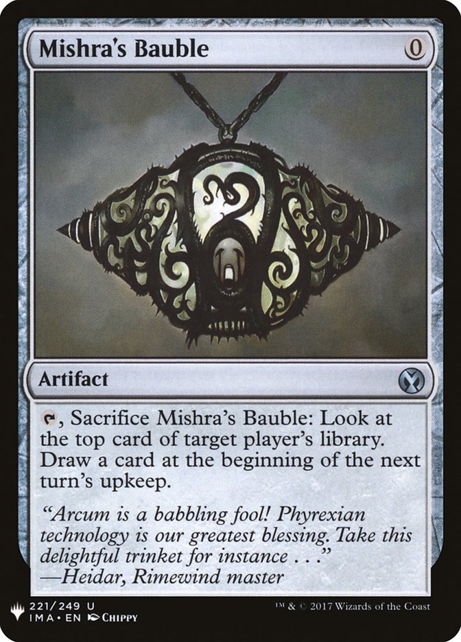 Mishra's Bauble [Mystery Booster] | Game Haven TX