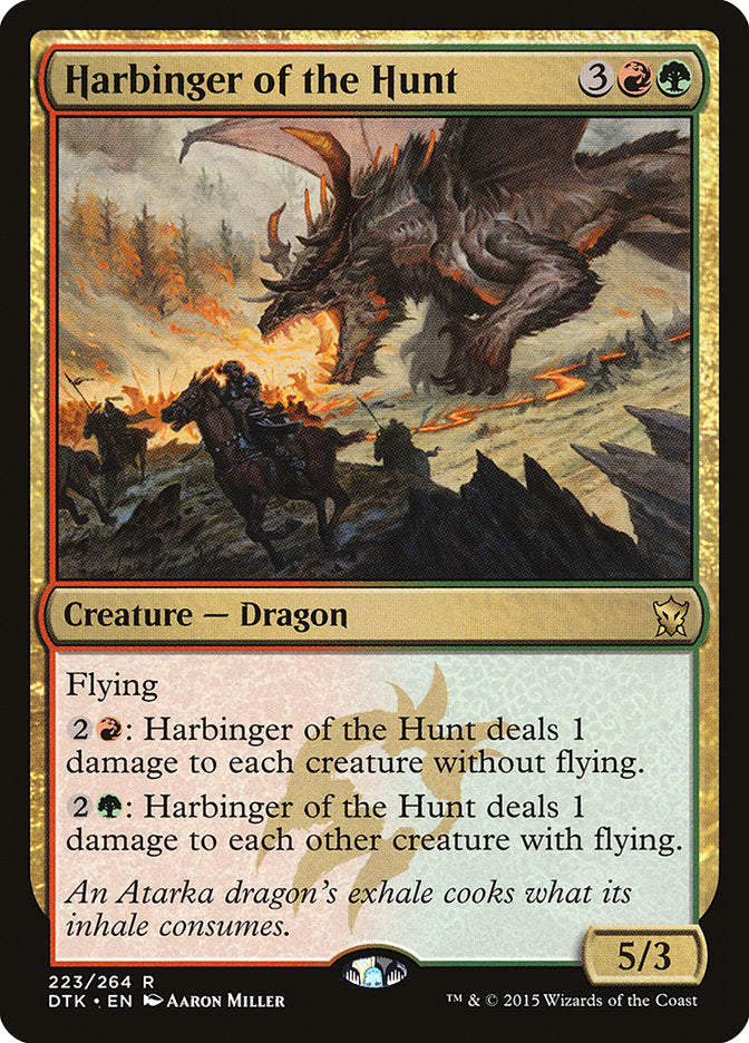 Harbinger of the Hunt [Dragons of Tarkir] | Game Haven TX