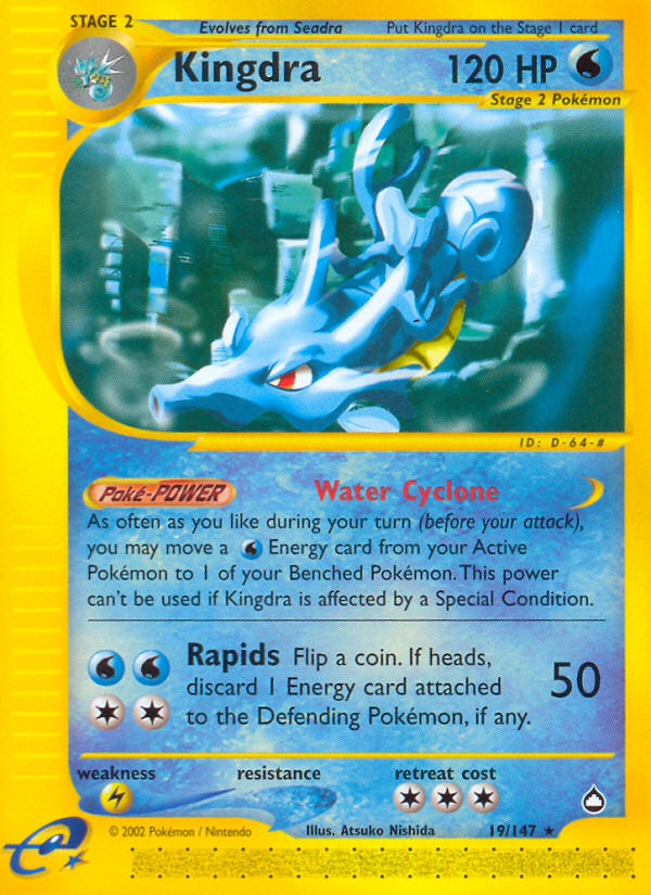 Kingdra (19/147) [Aquapolis] | Game Haven TX
