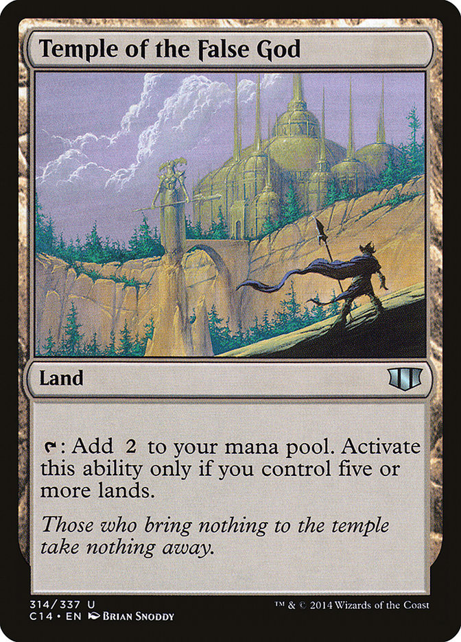 Temple of the False God [Commander 2014] | Game Haven TX