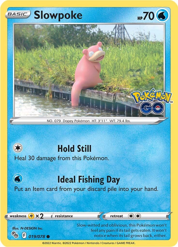 Slowpoke (019/078) [Pokémon GO] | Game Haven TX