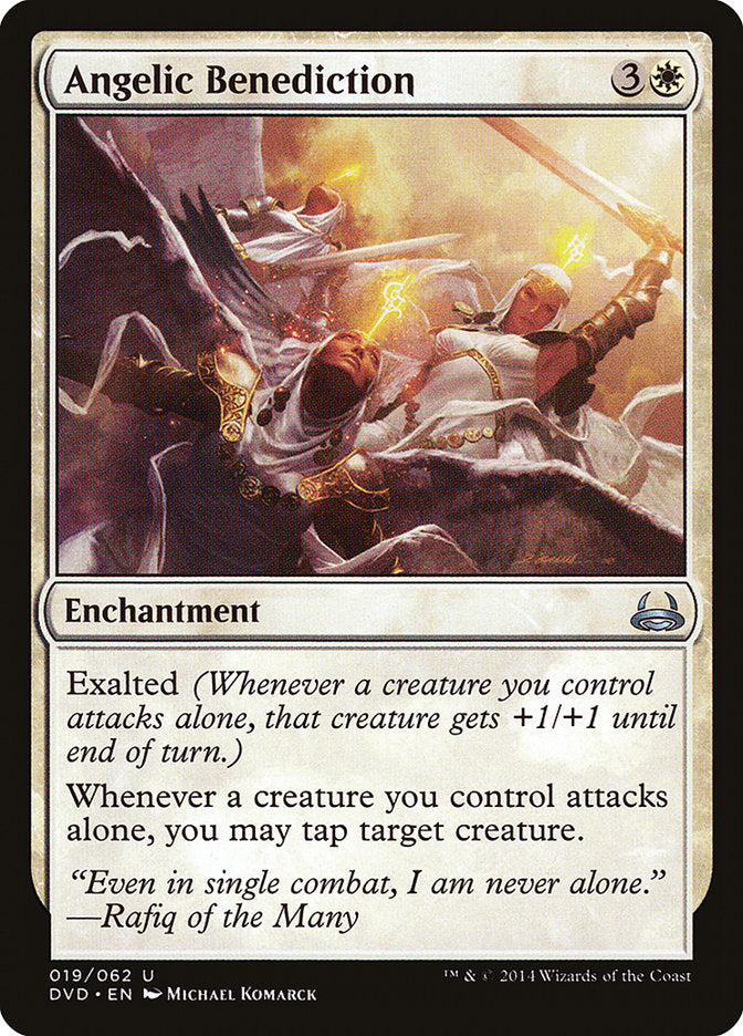 Angelic Benediction [Duel Decks Anthology: Divine vs. Demonic] | Game Haven TX