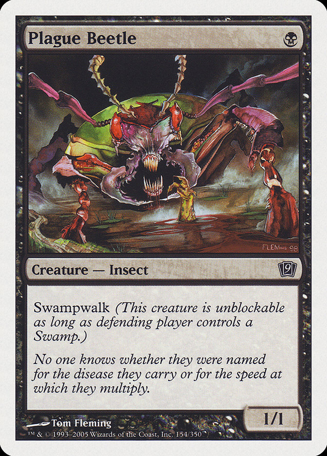 Plague Beetle [Ninth Edition] | Game Haven TX