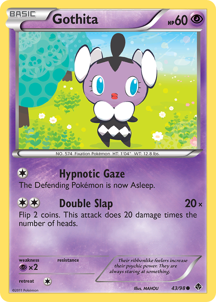 Gothita (43/98) [Black & White: Emerging Powers] | Game Haven TX