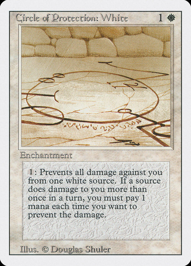 Circle of Protection: White [Revised Edition] | Game Haven TX