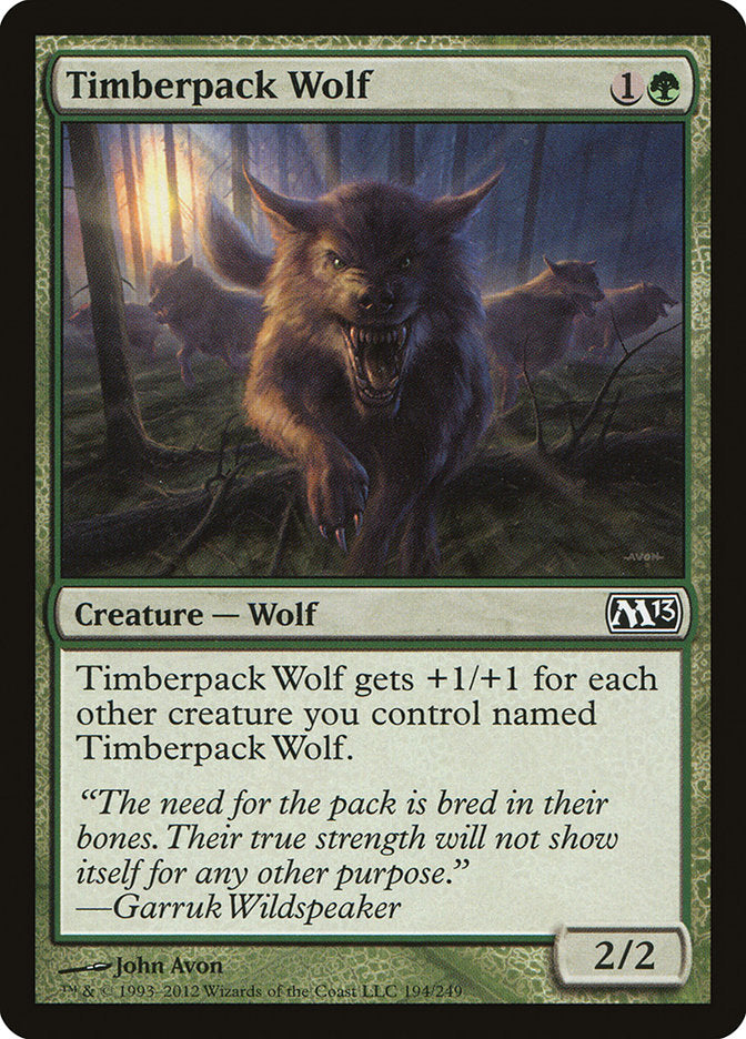 Timberpack Wolf [Magic 2013] | Game Haven TX