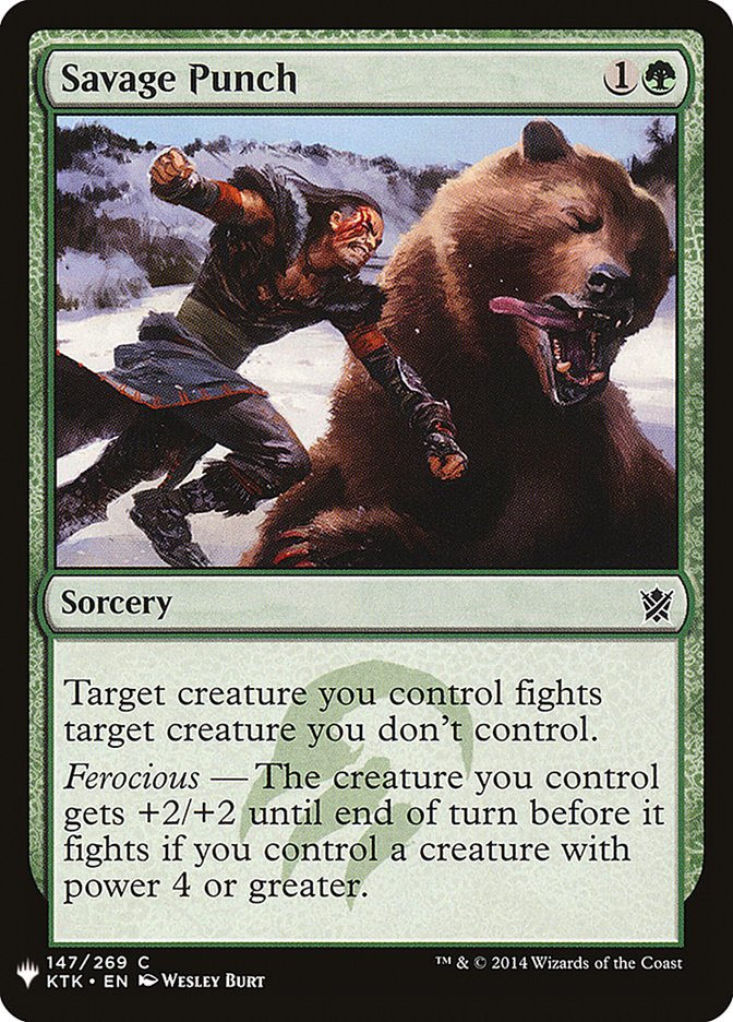 Savage Punch [Mystery Booster] | Game Haven TX