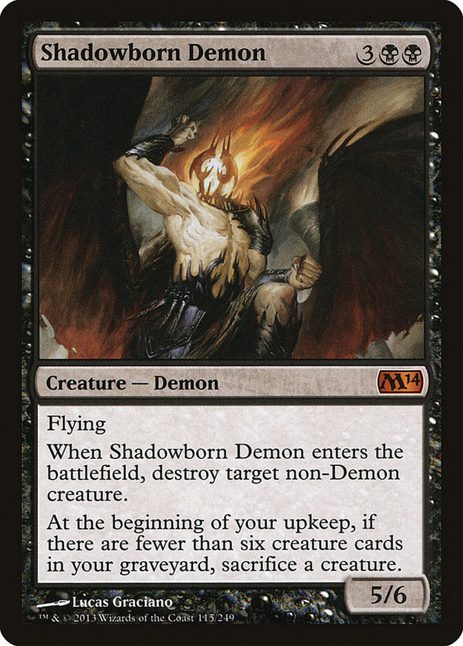 Shadowborn Demon [Magic 2014] | Game Haven TX
