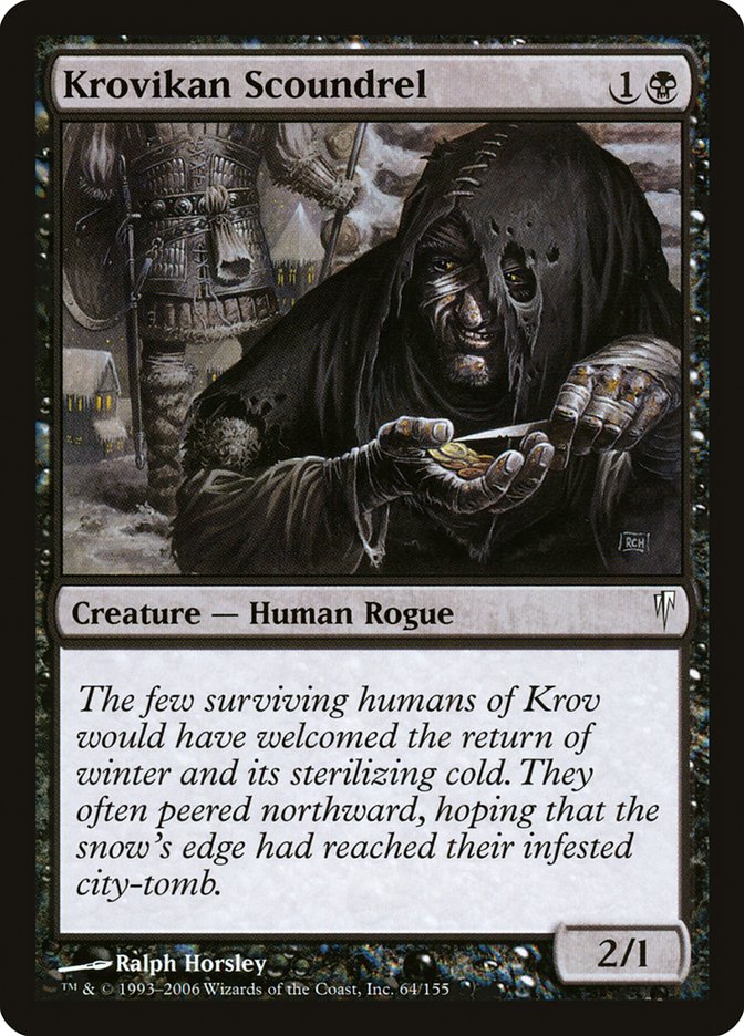 Krovikan Scoundrel [Coldsnap] | Game Haven TX