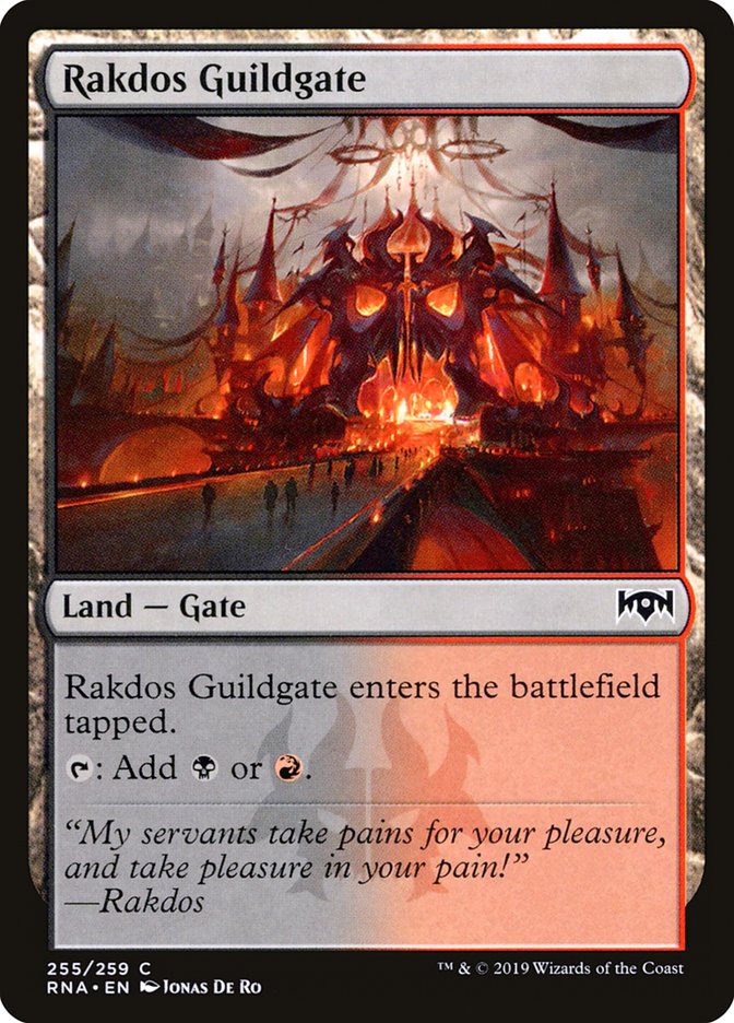 Rakdos Guildgate (255/259) [Ravnica Allegiance] | Game Haven TX