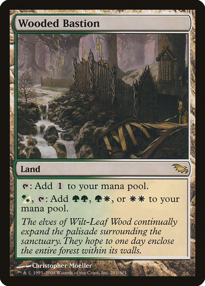 Wooded Bastion [Shadowmoor] | Game Haven TX