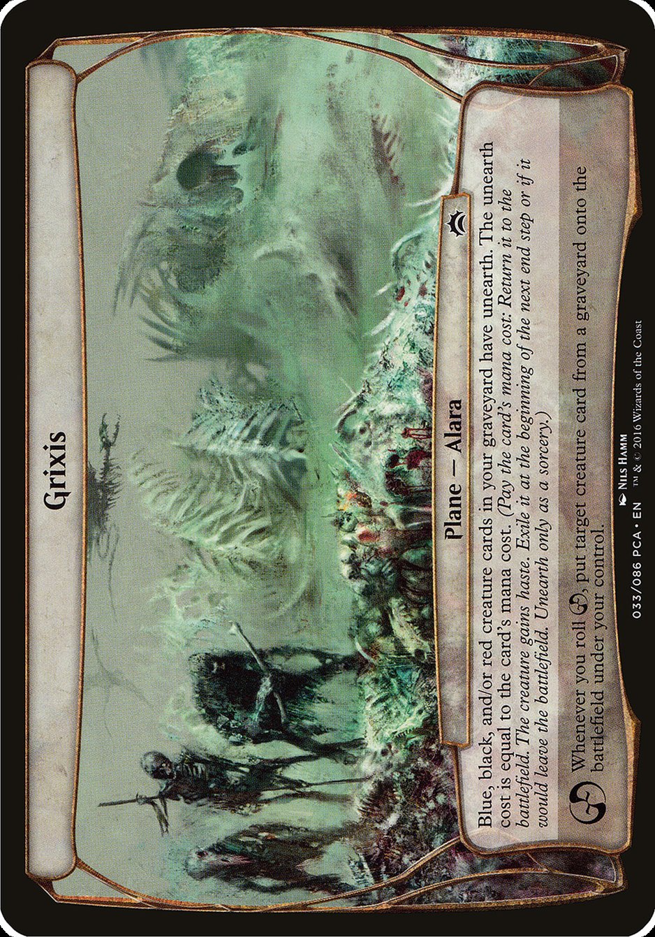 Grixis [Planechase Anthology Planes] | Game Haven TX