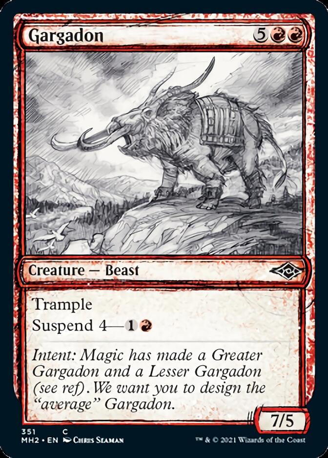 Gargadon (Sketch) [Modern Horizons 2] | Game Haven TX