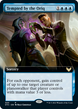 Tempted by the Oriq (Extended) [Strixhaven: School of Mages] | Game Haven TX