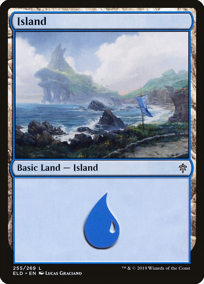 Island (255) [Throne of Eldraine] | Game Haven TX