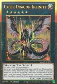 Cyber Dragon Infinity [MAGO-EN033] Gold Rare | Game Haven TX