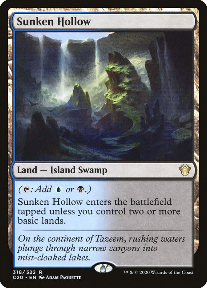 Sunken Hollow [Commander 2020] | Game Haven TX