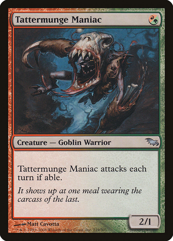 Tattermunge Maniac [Shadowmoor] | Game Haven TX