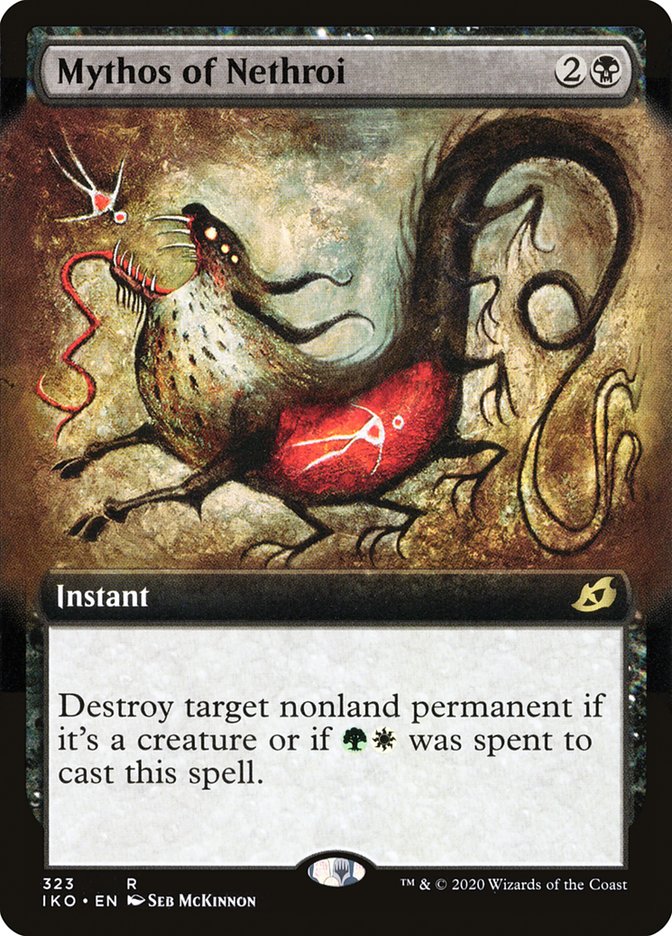 Mythos of Nethroi (Extended Art) [Ikoria: Lair of Behemoths] | Game Haven TX