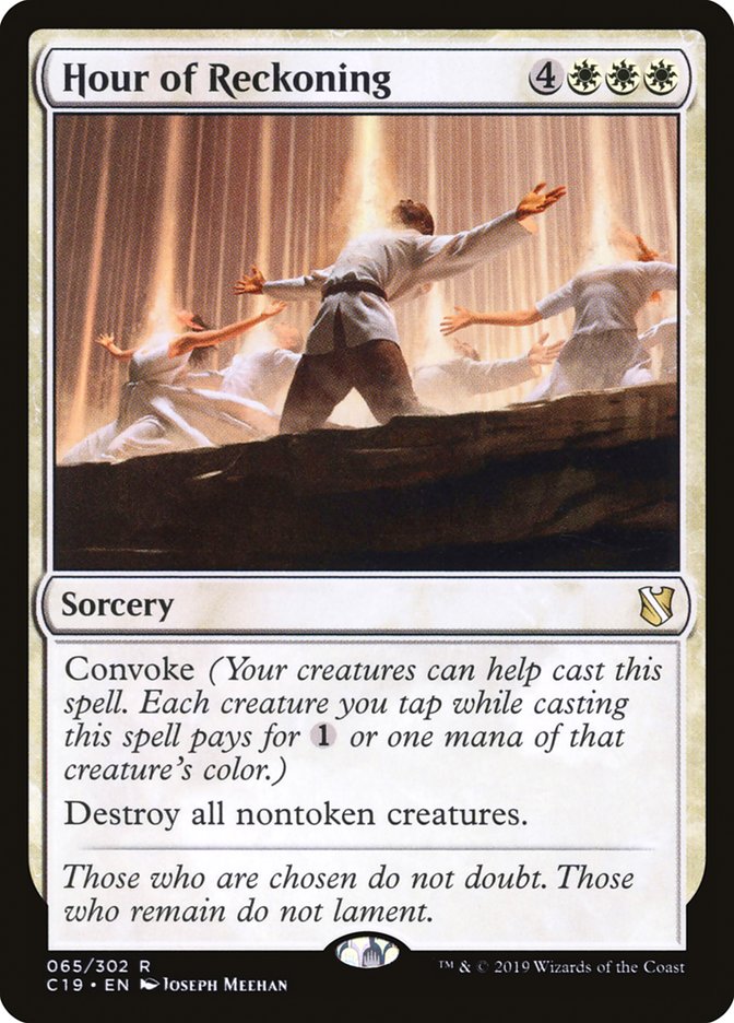 Hour of Reckoning [Commander 2019] | Game Haven TX