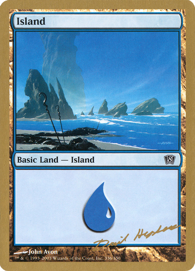 Island (dh336) (Dave Humpherys) [World Championship Decks 2003] | Game Haven TX