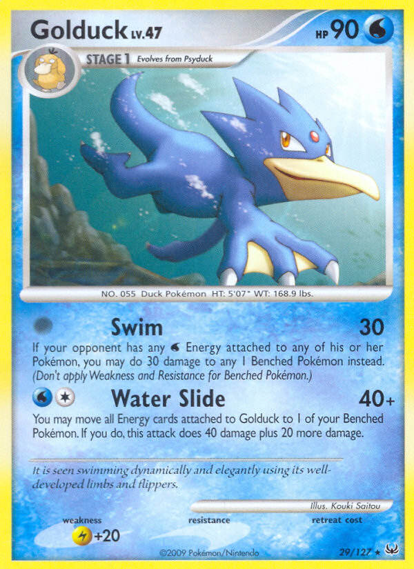 Golduck (29/127) [Platinum: Base Set] | Game Haven TX