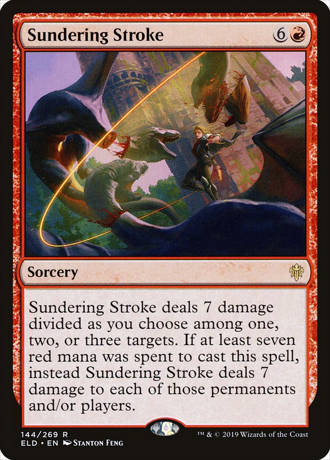 Sundering Stroke [Throne of Eldraine] | Game Haven TX