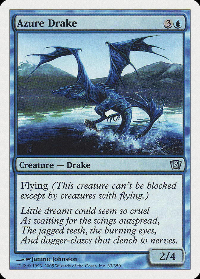Azure Drake [Ninth Edition] | Game Haven TX