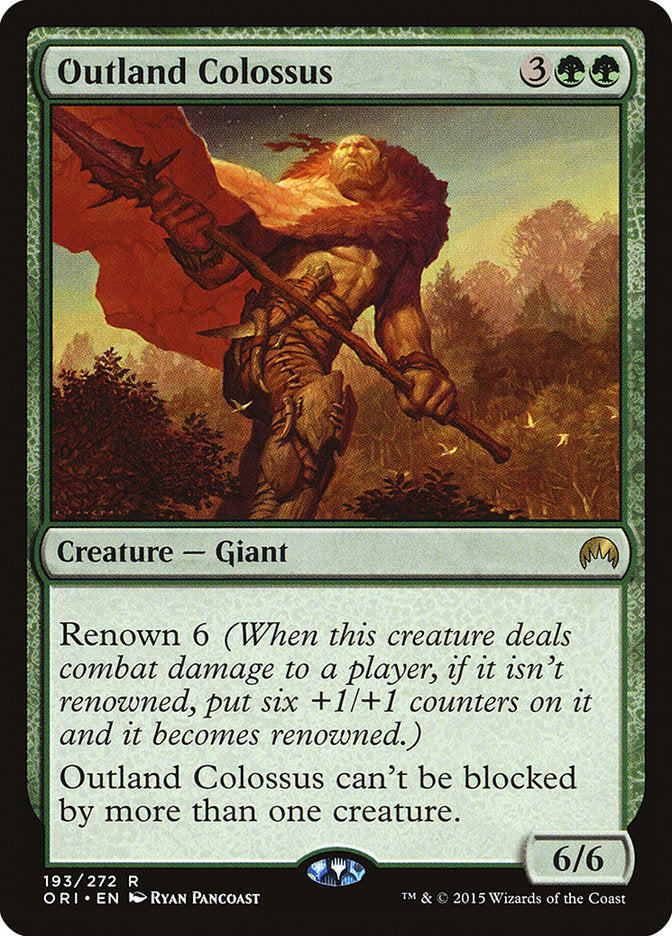 Outland Colossus [Magic Origins] | Game Haven TX