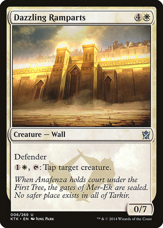 Dazzling Ramparts [Khans of Tarkir] | Game Haven TX
