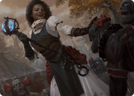 Skaab Wrangler Art Card [Innistrad: Midnight Hunt Art Series] | Game Haven TX