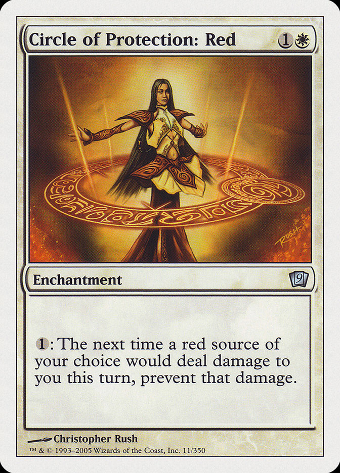 Circle of Protection: Red [Ninth Edition] | Game Haven TX
