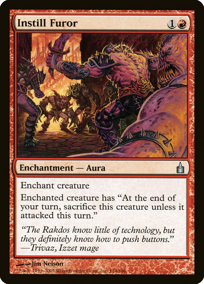 Instill Furor [Ravnica: City of Guilds] | Game Haven TX