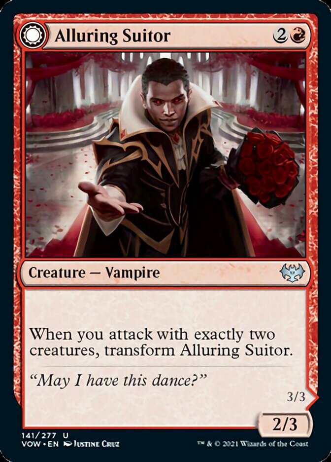 Alluring Suitor // Deadly Dancer [Innistrad: Crimson Vow] | Game Haven TX