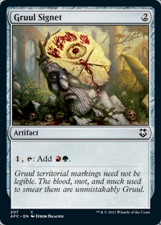 Gruul Signet [Dungeons & Dragons: Adventures in the Forgotten Realms Commander] | Game Haven TX