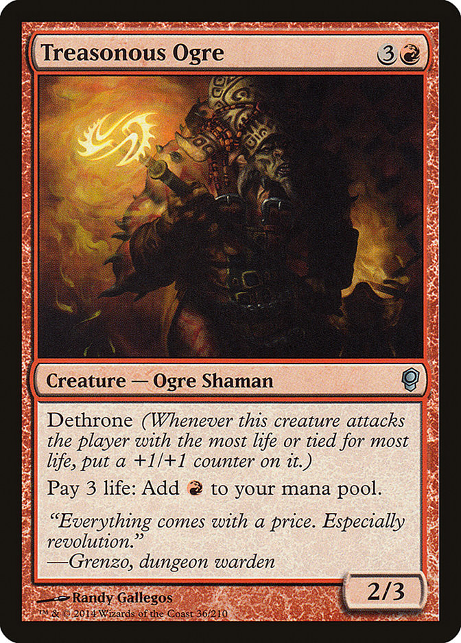 Treasonous Ogre [Conspiracy] | Game Haven TX